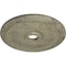 Ekena Millwork Theia Ceiling Medallion (Canopies up to 6 3/4"), 24"OD x 3 5/8"ID x 1 3/4"P, Castle Stone Crackle CM24THCSC - alternate 2
